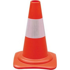 Ελαστικός Κώνος Σήμανσης Ύψους 30cm ES-1206