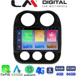 LM Digital ZC8252 Ηχοσύστημα Αυτοκινήτου με Οθόνη Αφής USB Bluetooth & GPS