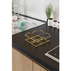 Napkin Holder Kare Pecetelik Gold