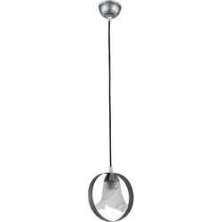 ARlight GA 100/1 WH Κρεμαστό Φωτιστικό Οροφής Μονόφωτο Ασημί 0108419