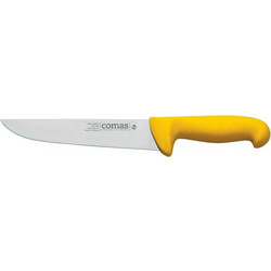 ΜΑΧΑΙΡΙ ΚΡΕΟΠΩΛΕΙΟΥ CARBON PROF.10121-20cm/YELLOW - COMAS