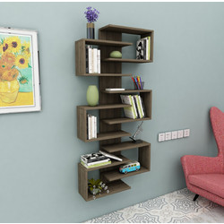 Bookshelf Lotus - Walnut Walnut