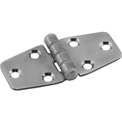 Μεντεσές Αθόρυβου Τύπου, Κανονικός, Inox 316, Μ78mm, Π37mm, Παχ. 1,8mm (74891)