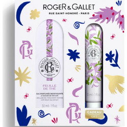 Roger & Gallet Feuille de The Wellbeing Fragrant Water 30ml + Hand Cream 30ml