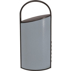Rebeltec Blaster Ηχείο Bluetooth 10W με Ραδιόφωνο Ασημί
