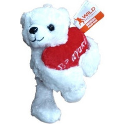 Polar bear in love Huggers 20 cm