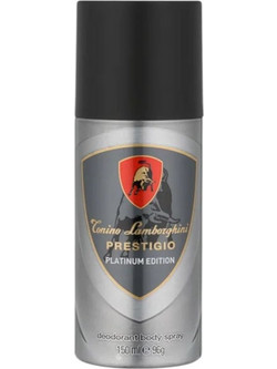 Lamborghini Prestigio Platinum Edition Body Ανδρικό Αποσμητικό Spray 150ml
