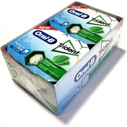 Trident Dental Care Spearmint Τσίχλες 17gr Συσκευασία 12 Τεμαχίων