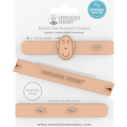 Matchstick Monkey Multi-Use Product Holder πολυλειτουργικό κλιπ Dusty Pink 1 τμχ