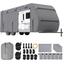 VEVOR Trailer Travel RV Cover 22-24 ft Class A Camper Cover Non-woven Fabric