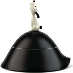 Alessi Dog Bowl Lula black AMMI19 B