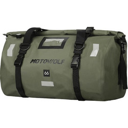 Στεγανός Σάκος 66L Ουράς Μοτοσυκλέτας Motowolf MDL0717 - Χακί