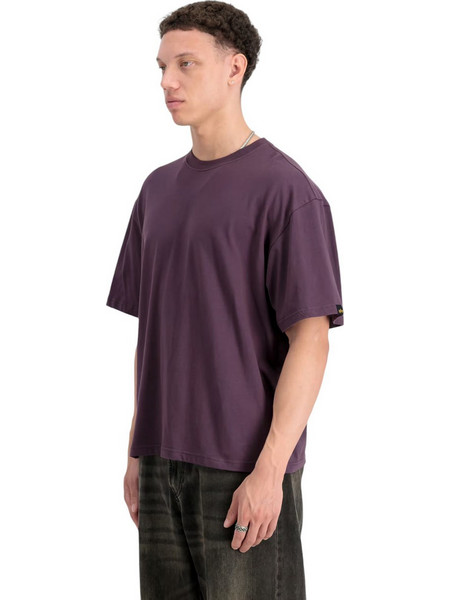 ALPHA INDUSTRIES M ALPHA ESSENTIALS RL T-SHIRT - 146504-719 PURPLE