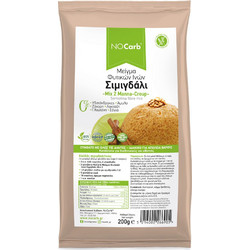 Μείγμα Φυτικών Ινών Σιμιγδάλι (Mix2) NoCarb 200g - No Carb(R)