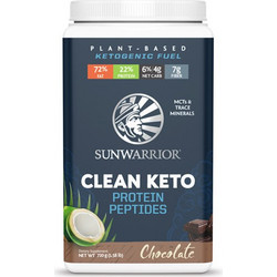 Sunwarrior Clean Keto Protein Peptides Chocolate 720gr