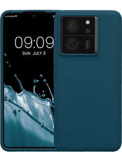Θήκη Xiaomi 13T / 13T Pro - KWmobile Soft Flexible Rubber Cover Σιλικόνης - Teal Matte (KWM000020IT002C)