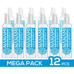 Nanami Water Based Cold Effect Lubricant 12x150ml