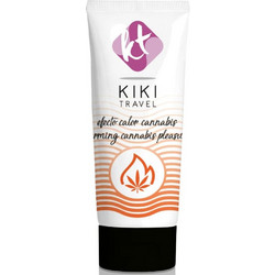 Kiki Travel Cannabis HOT Effect Λιπαντικό Gel Νερού Κόλπου & Πρωκτού 50ml
