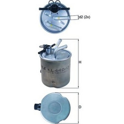 Φίλτρο καυσίμου KNECHT KL440/37