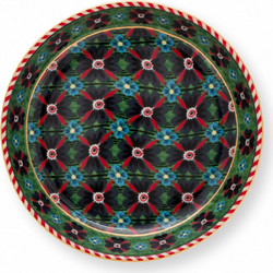 PIP STUDIO ΠΟΡΣΕΛΑΝΙΝΟ ΣΟΥΒΕΡ BERRY BLUES ΜΠΛΕ ΣΚΟΥΡΟ 9cm