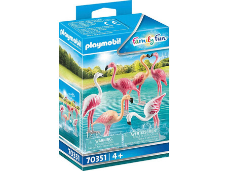 Playmobil Family Fun Κοπάδι Φλαμίνγκο για 4+ Ετών 70351