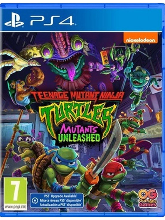 Teenage Mutant Ninja Turtles Mutants Unleashed PS4
