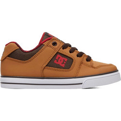 DC Pure Παιδικά Sneakers Καφέ ADBS300258-WE9