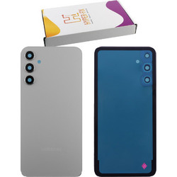 SAMSUNG A34 5G A346 BATTERY COVER + CAMERA COVER + LENS + ΑΥΤΟΚΟΛΛΗΤΗ ΤΑΙΝΙΑ SILVER HYPER-FIX SERVICE PACK