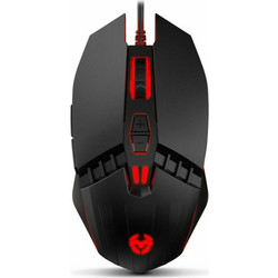 KROM Kalax Ενσύρματο Gaming Ποντίκι RGB 3200 DPI Black