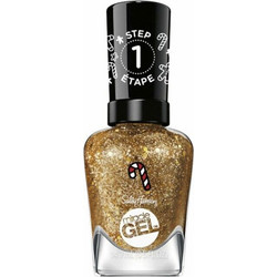 Sally Hansen Miracle Gel 914 Less Bitter More Glitter Βερνίκι Νυχιών Μακράς Διαρκείας