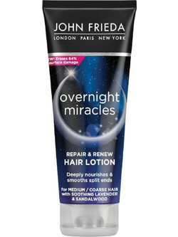 John Frieda Overnight Miracles Λοσιόν Μαλλιών για Επανόρθωση 100ml