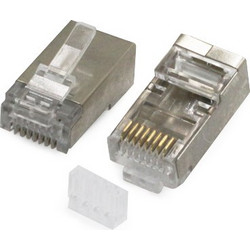 Φις αρσενικό DATA RJ45 FTP CAT6 8P8C κλειστού τύπου - 17-033