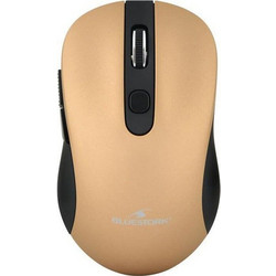 Bluestork M-WL-OFF60 Ασύρματο Bluetooth Mini Ποντίκι Golden