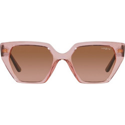 Vogue VO5376S 2828/13 Γυναικεία Γυαλιά Ηλίου Πεταλούδα Κοκάλινα Ροζ με Καφέ Φακό