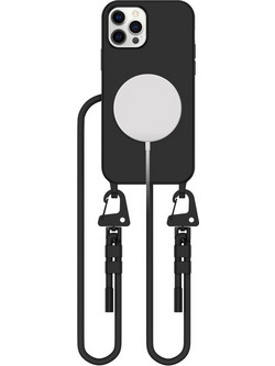 Θήκη iPhone 12 / 12 Pro Tech-Protect MagNecklace MagSafe Black