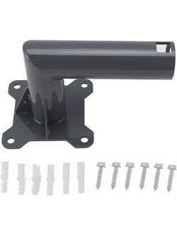 Βάση τοίχου οροφής με πόλο - Short Roof Wall Mount with Pole for Starlink V2 Internet Kit Satellite Aluminium Gray (Κωδ.1-PER0038 )