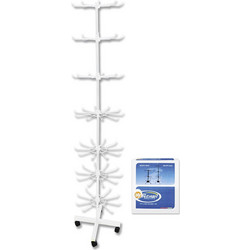 Σταντ Προβολής Μεταλλικό με Ροδάκια 160x40cm JustNote 3970