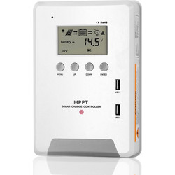 ΡΥΘΜΙΣΤΗΣ ΦΟΡΤΙΣΗΣ MPPT 30A, ΑΥΤΟΜΑΤΑ 12/24VDC + LCD ΟΘΟΝΗ / MPPT3024
