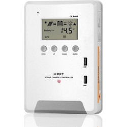 ΡΥΘΜΙΣΤΗΣ ΦΟΡΤΙΣΗΣ MPPT 30A, ΑΥΤΟΜΑΤΑ 12/24VDC + LCD ΟΘΟΝΗ MPPT3024