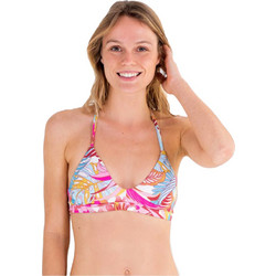 Hurley Palm Paradise Bikini Top HT1008 Pink