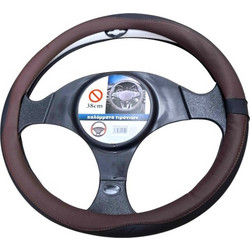Κάλυμμα τιμονιού αυτοκινήτου - XY-056 - 122520 - Brown Tradesor