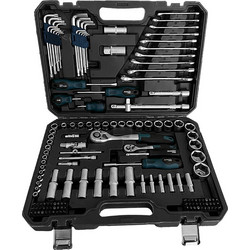 BORMANN Pro BHT5130 Σετ Καρυδάκια 1/4 + 1/2 με Καστάνια,Κατσαβίδια,Κλειδιά 150τμχ