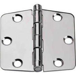 Μεντεσές Inox Κανονικός 74x74mm
