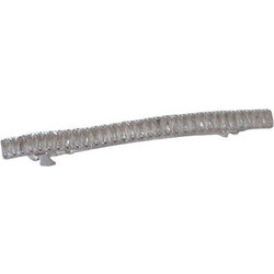 Ro-Ro Accessories Μπαρέτα για Μαλλιά Ασημί