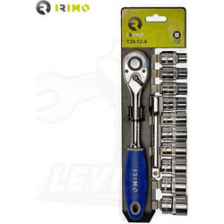 IRIMO 129-12-4 ΣΕΤ ΚΑΣΤΑΝΙΑ 1/2'' ΜΕ ΚΑΡΥΔΑΚΙΑ 12ΤΜΧ