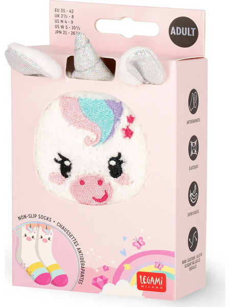Legami Κάλτσες Non-Slip Socks It's A Match Unicorn Size 35-42 CS0002