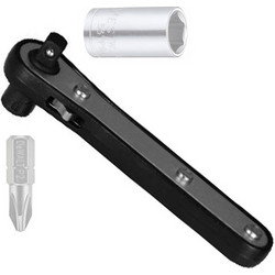 WHIRLPOWER 967-24-2-1414 Καστάνια Διπλή 1/4 για Μύτες και Καρυδάκια
