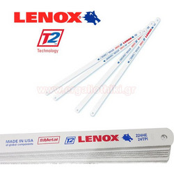 LENOX T2 24TPI Λάμα Σιδηροπρίονου BiMetal