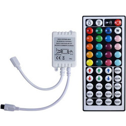 ΚΟΝΤΡΟΛΕΡ RGB 44ΠΛΗΚΤΡΑ 12VDC72W/24VDC144W 6A (κατασκευή Κίνα) | REDPOINT | 27665