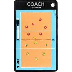 LIGASPORT ΠΙΝΑΚΑΣ ΤΑΚΤΙΚΗΣ ΒΟΛΕΪ 23x38cm (VOLLEYBALL TACTIC BOARD)